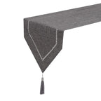 Linen Table Runner with Pointed Ends, product photo 2