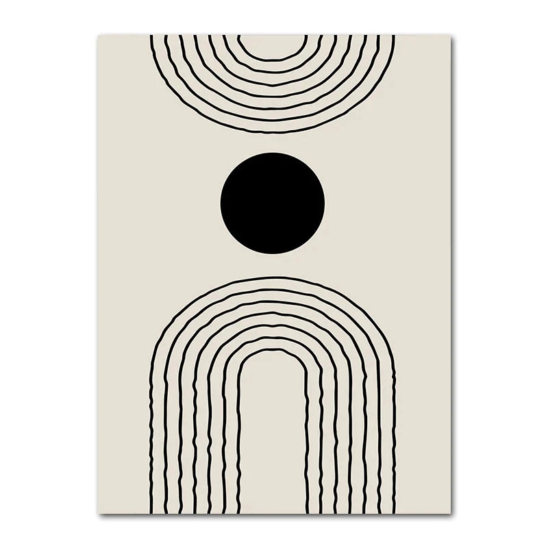 Boho Abstract Canvas Prints, product photo 2
