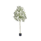 Artificial Olive Tree, Tall Faux Olive Plant in Pot for Living Room, Entryway and Office, 150 or 180 cm