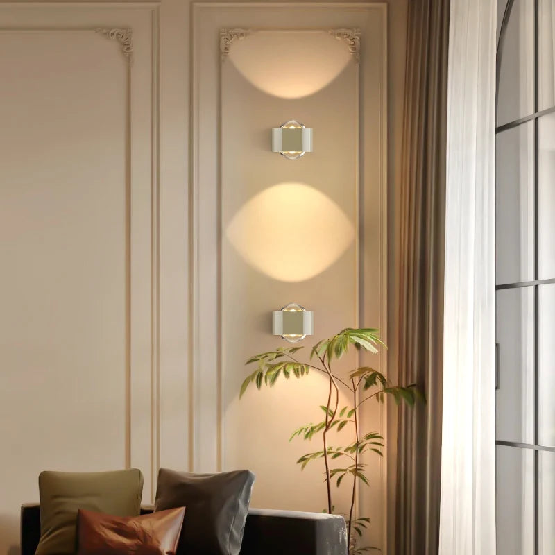 Round Cream Wall Lamp, product photo 6