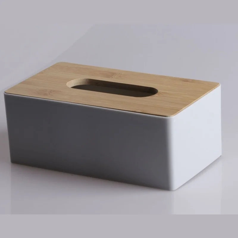 Bamboo Cover Tissue Box, product photo 4