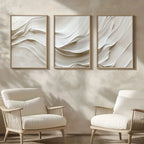Soft Wave Abstract Print Set of 3, product photo 2