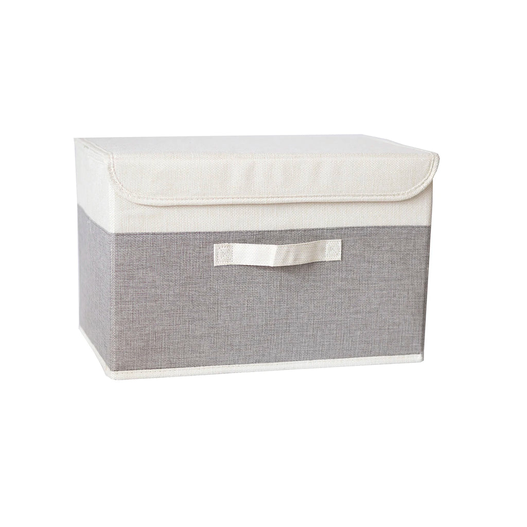 Foldable Linen Storage Box with Lid, product photo 2