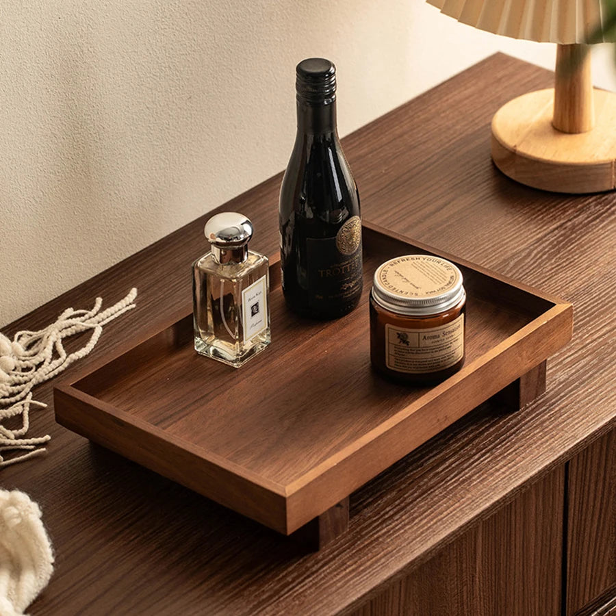 Japanese Wooden Tea Tray, product photo 1