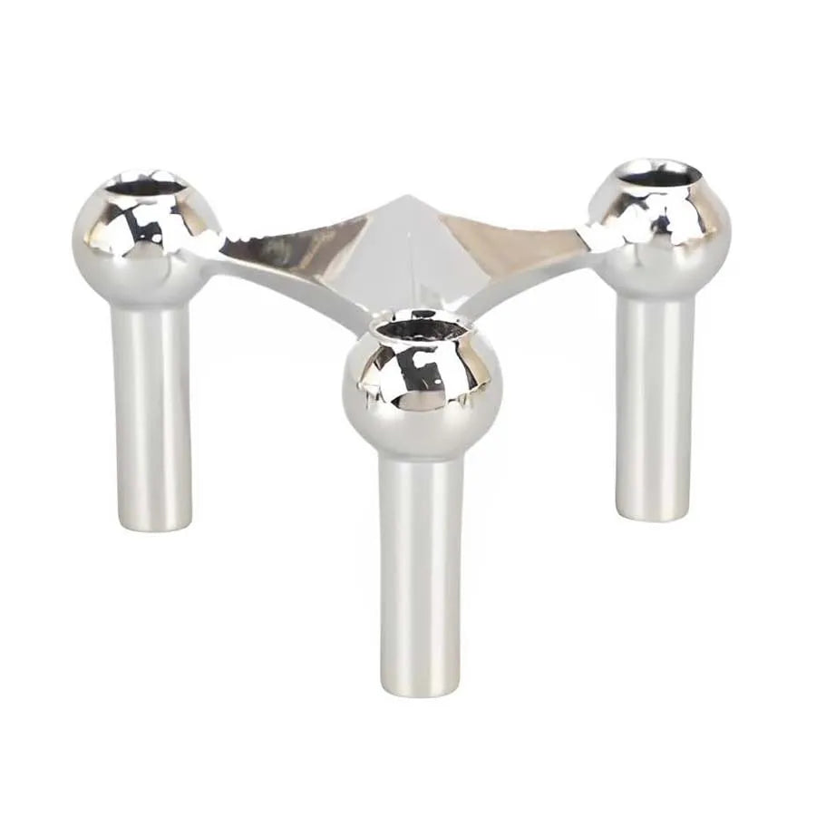 Stainless Steel Taper Candle Holder, product photo