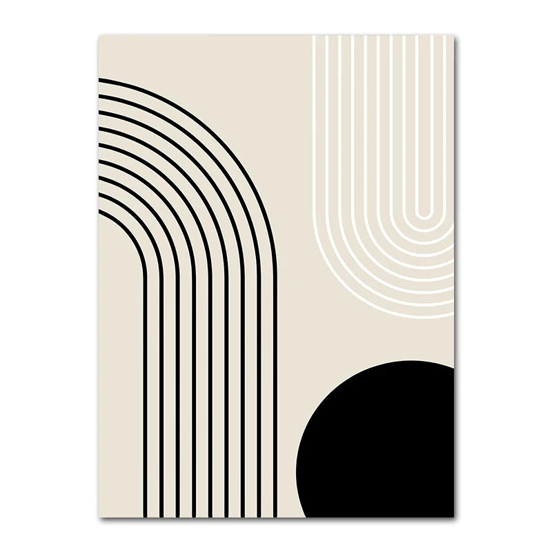 Boho Abstract Canvas Prints, product photo 3