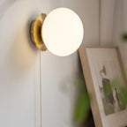 Glass Ball Wall Sconce, product photo 3