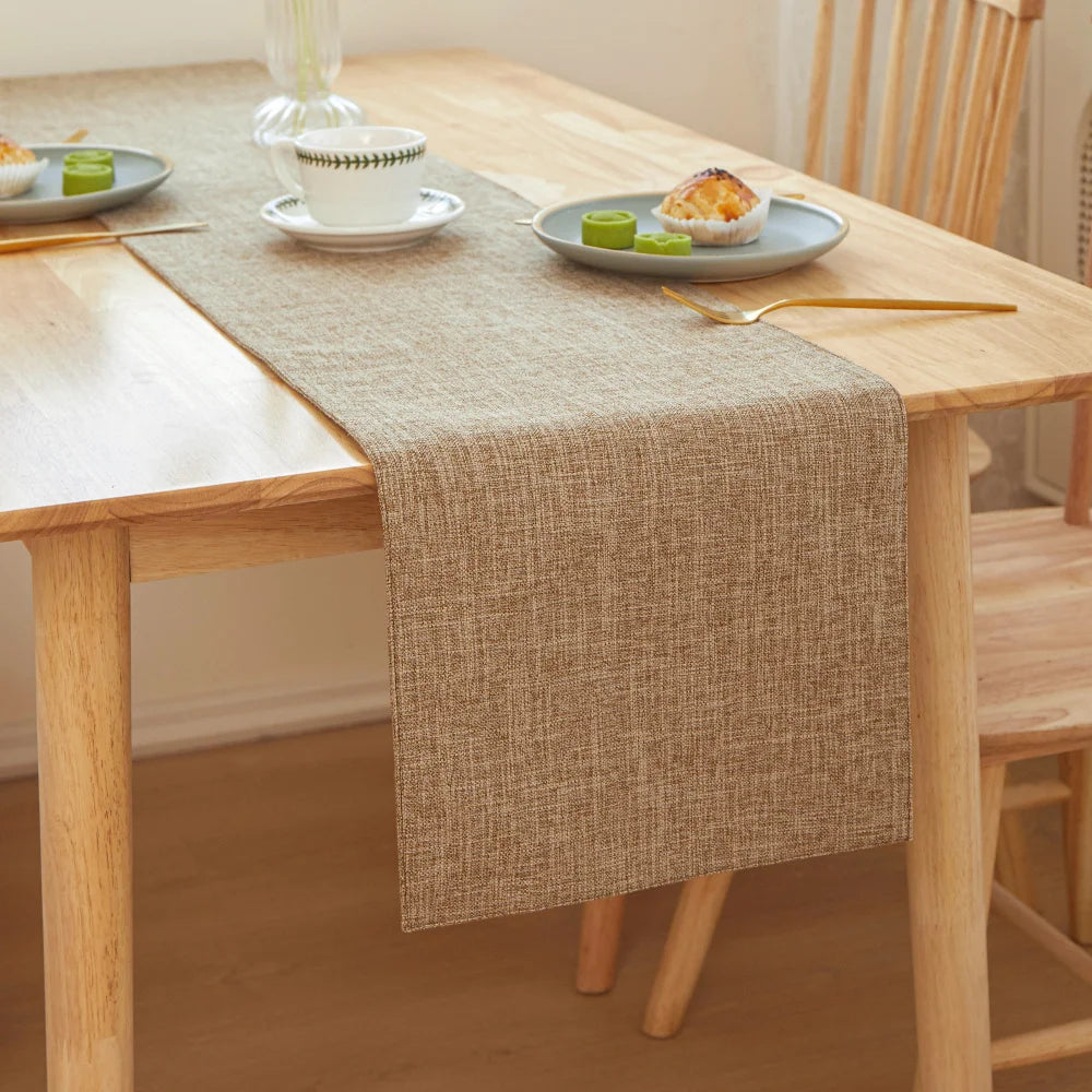 Faux Linen Table Runner, product photo 7