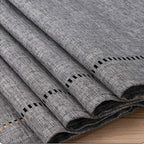Linen Table Runner with Pointed Ends, product photo 3