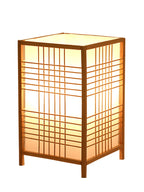 Woven Bamboo Table Lamp, product photo 1