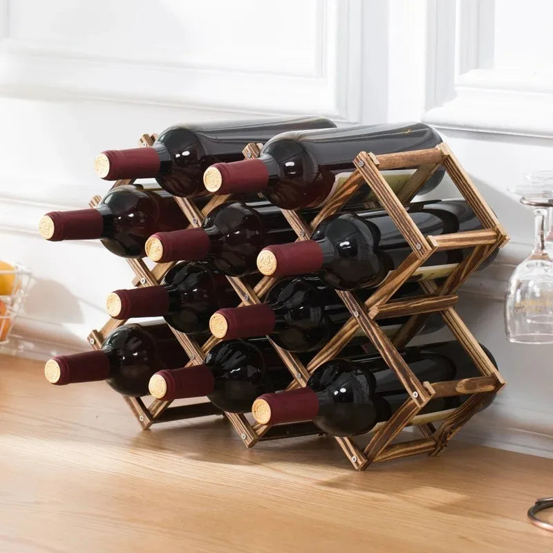 Stackable Wooden Wine Rack, product photo 2