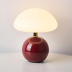 Ceramic Mushroom Table Lamp, product photo 1