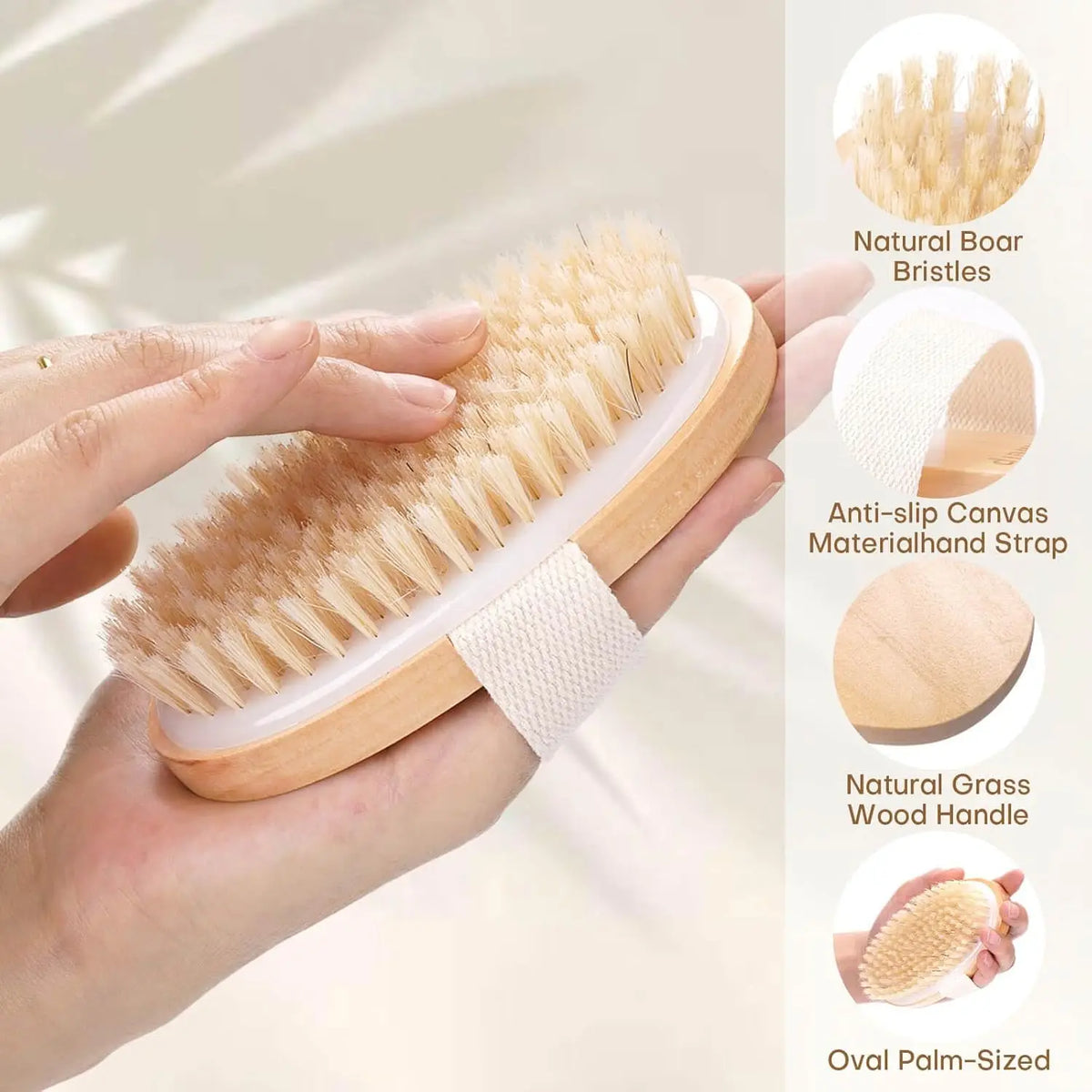Dry Body Brush Set of 2, product photo 2