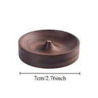 Walnut Incense Holder, product photo 5
