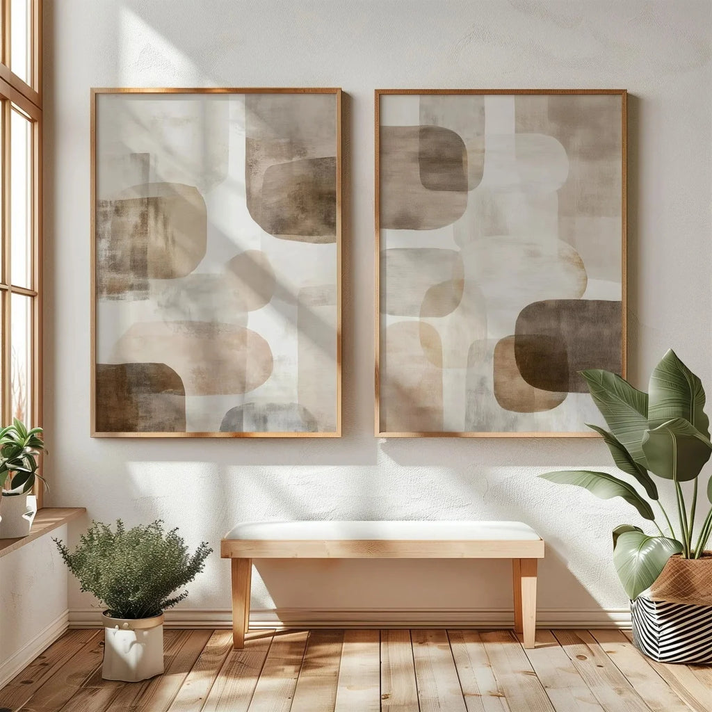 Design 12 wabi sabi diptych