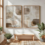 Design 12 wabi sabi diptych