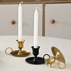 Metal Chamberstick Candle Holder with Handle, product photo 2