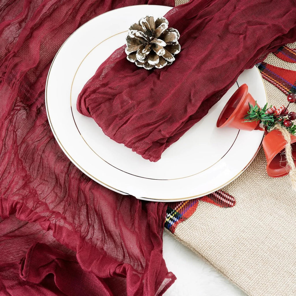 Cheesecloth napkins