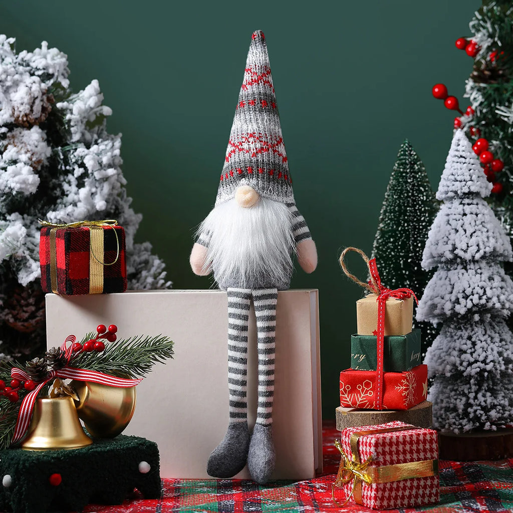 Knitted Christmas gnome