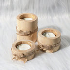 Wooden Tea Light Holders, product photo 5
