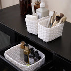 Paper Rope Storage Baskets Set of 3, product photo 3