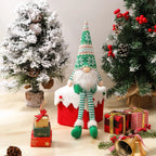 Knitted Christmas gnome