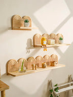 Boho Arched Wall Shelf, product photo 1