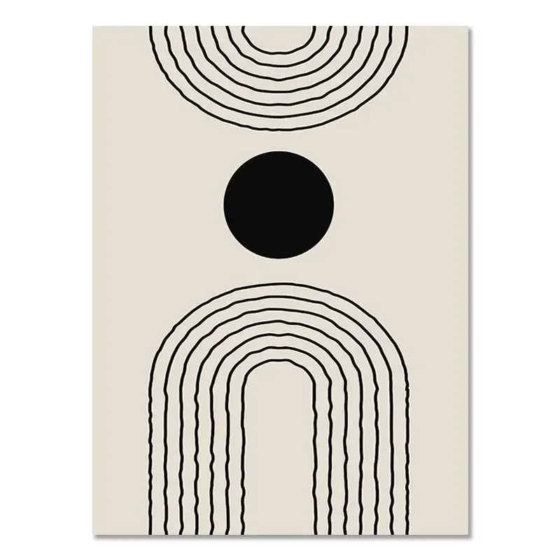 Abstract Boho Line Art Posters, product photo 6