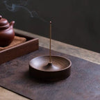 Walnut Incense Holder, product photo 3