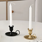 Metal Chamberstick Candle Holder with Handle, product photo 3