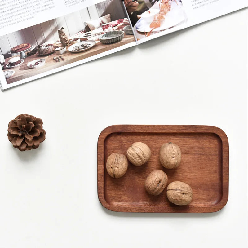 Walnut Wood Serving Tray, product photo 3