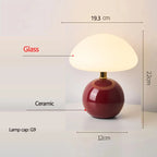 Ceramic Mushroom Table Lamp, product photo 4