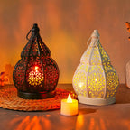 Moroccan Iron Lantern Candle Holder, product photo 3