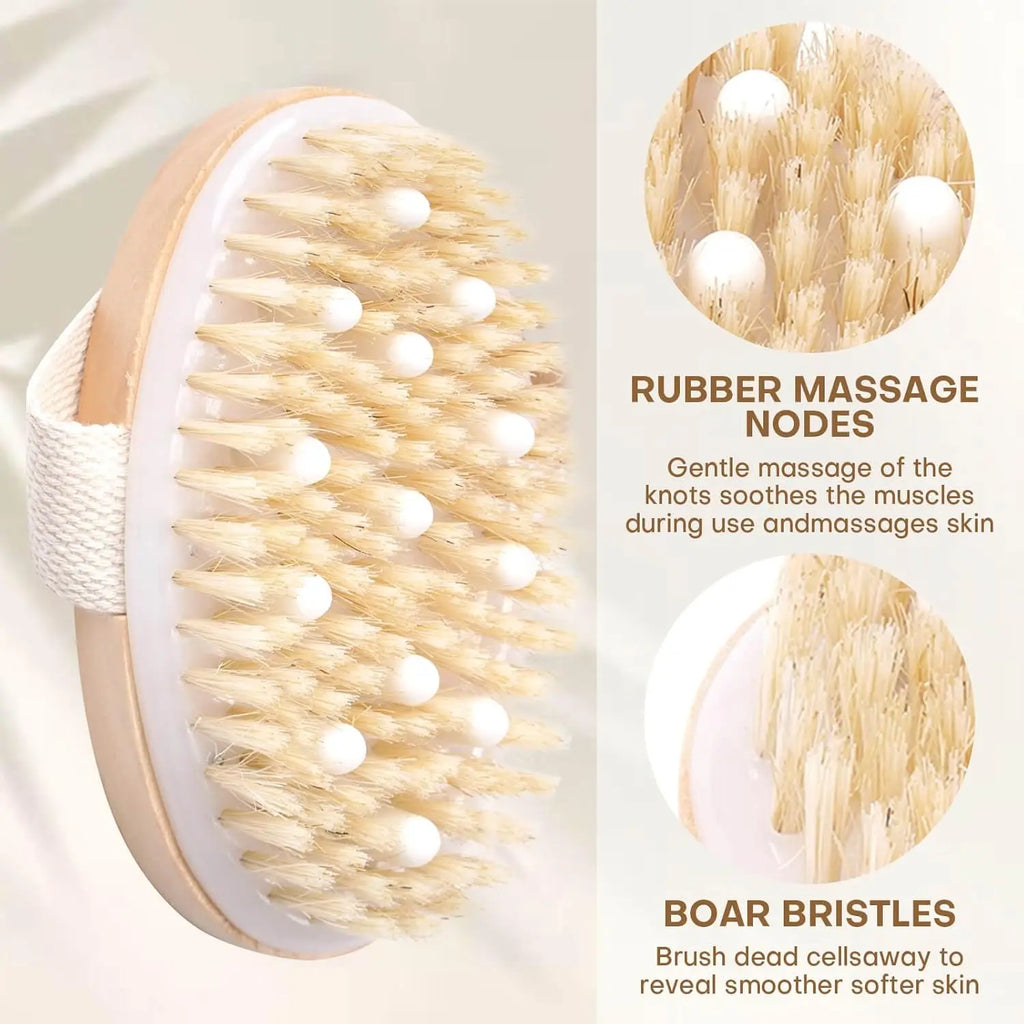 Dry Body Brush Set of 2, product photo 3