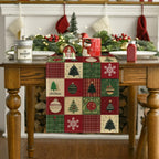 Christmas patchwork table runner
