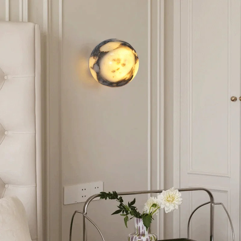 Marble Sphere Wall Light, product photo 2