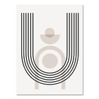 Abstract Boho Line Art Posters, product photo 1