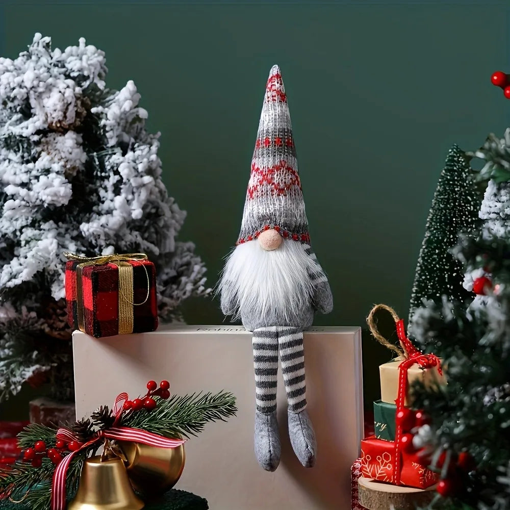Knitted Christmas gnome