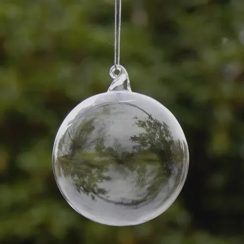 Clear Christmas Ornaments, Ball and Bell Tree Ornaments for Christmas Tree, Ball or Bell