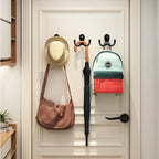 Wall Mounted Coat Hooks Set of 4, product photo 2
