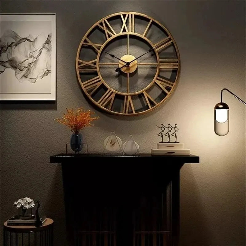 Large Roman Numeral Wall Clock, product photo 2
