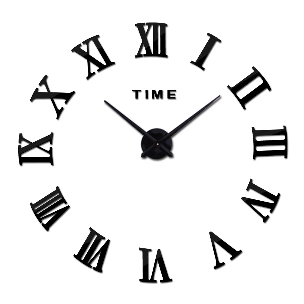 Giant 3D DIY Wall Clock, product photo 2