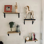 Wooden Floating Wall Shelf, product photo 3