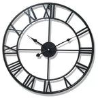 Roman Numeral Metal Wall Clock, product photo 6