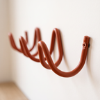 Wave Wall Coat Rack, lifestyle photo