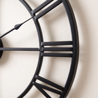 Large Roman Numeral Wall Clock, lifestyle photo