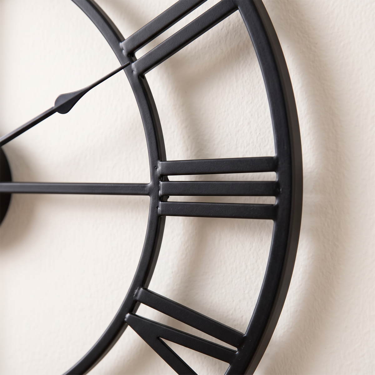 Large Roman Numeral Wall Clock, lifestyle photo