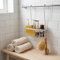 Hanging Shower Caddy, bathroom accessory, lifestyle photo