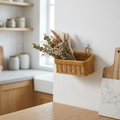 Wall Hanging Wicker Basket, lifestyle photo