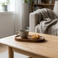 Oval Wooden Serving Platter, lifestyle photo